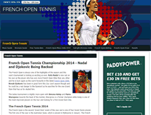 Tablet Screenshot of french-open-tennis.com